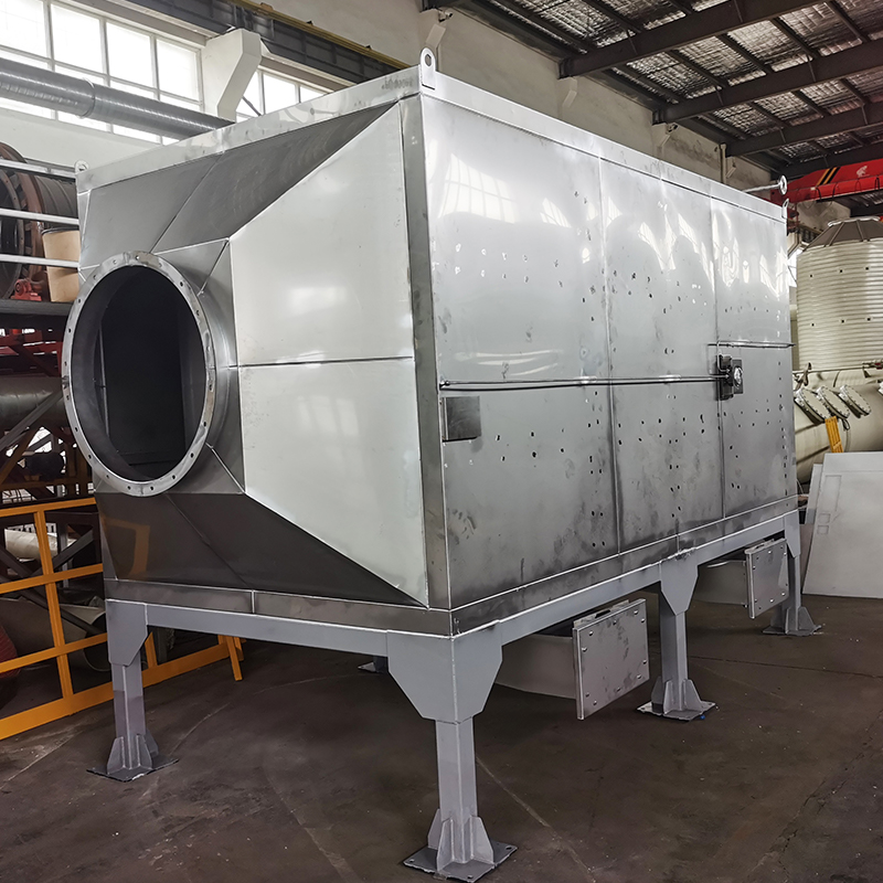 Toplastning og sidetømningsstruktur 304 rustfrit stål aktivt kul adsorptionsboks