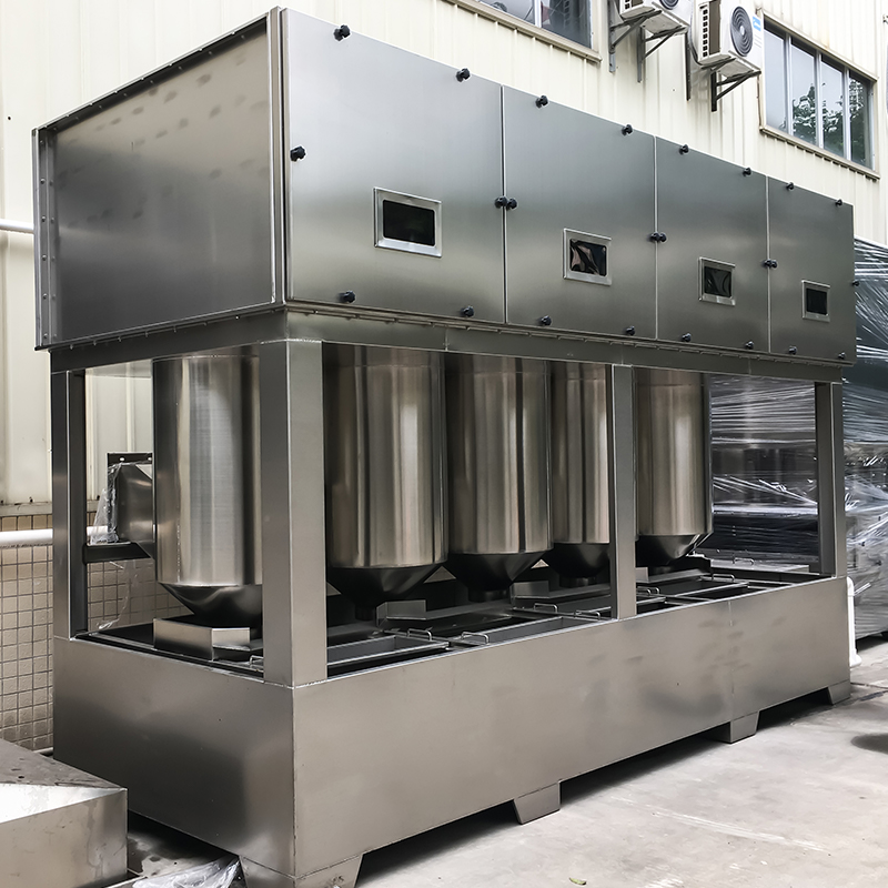 Hybrid cyklon sprøjtetårn