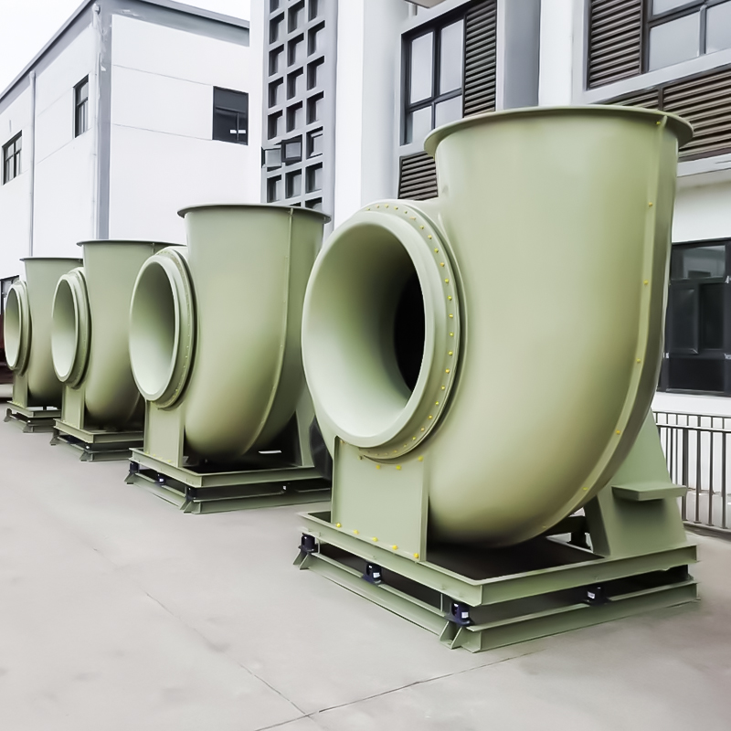 FRP mellem- og lavtryks anti-korrosionsventilatorer