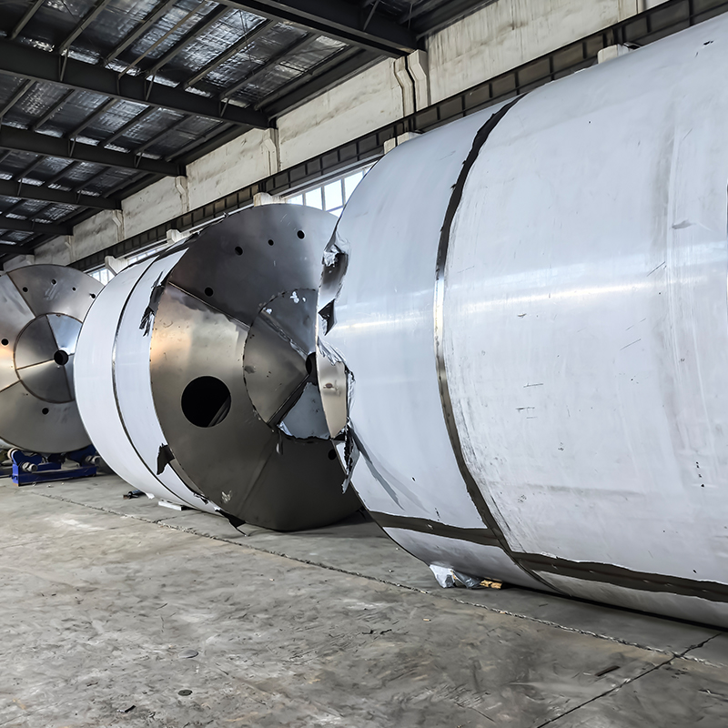 Opbevaringstanke i rustfrit stål