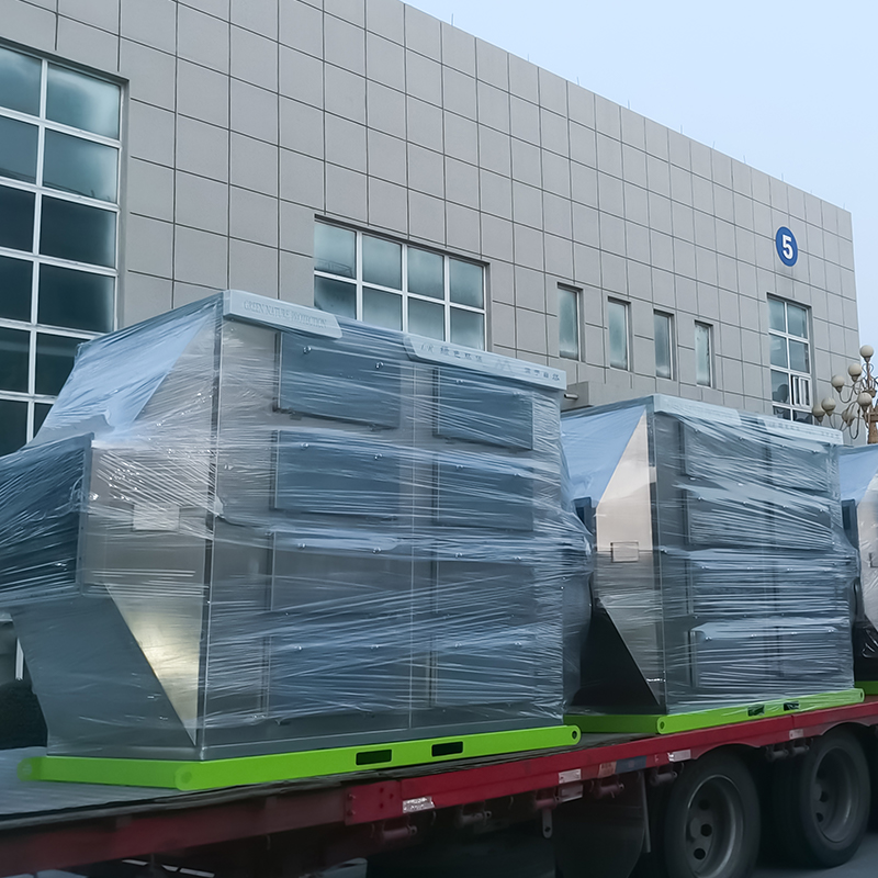 304 rustfrit stål aktivt kul adsorptionsboks skuffestruktur