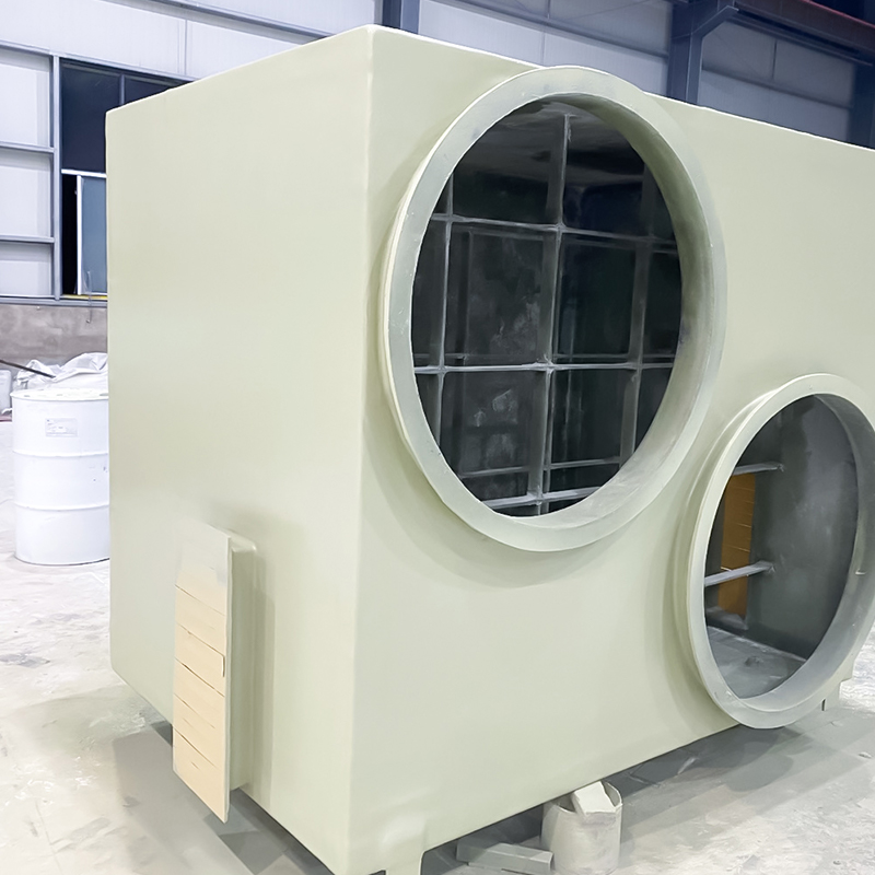 Aktivt kul adsorptionsboks i glasfiber