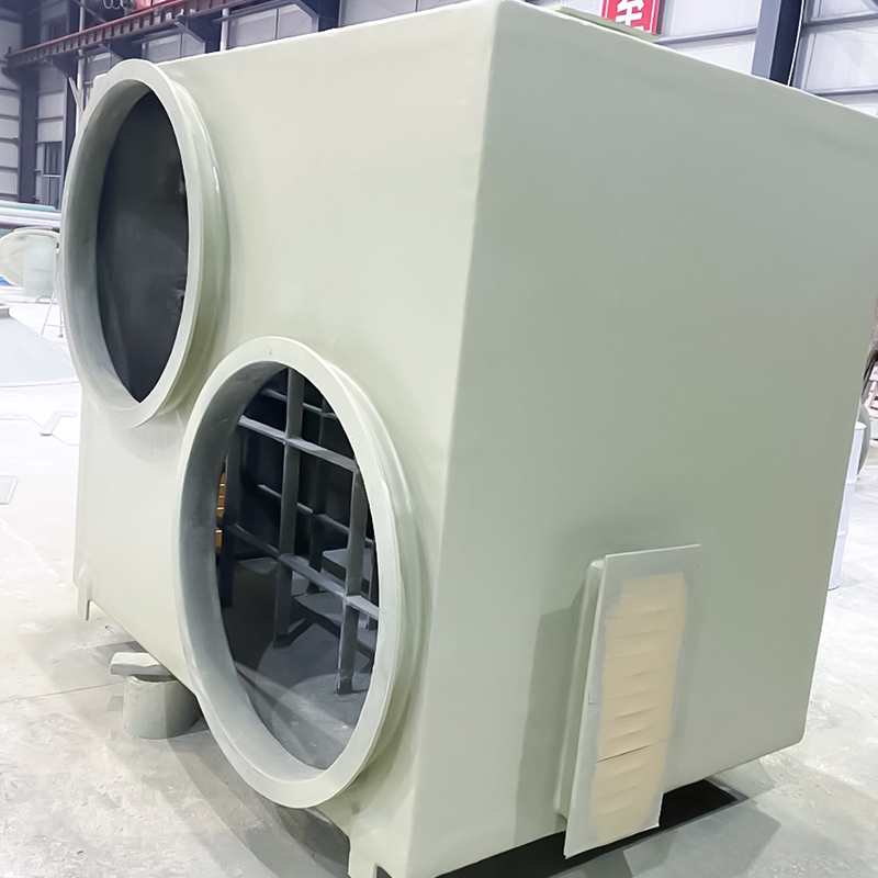 Aktivt kul adsorptionsboks i glasfiber