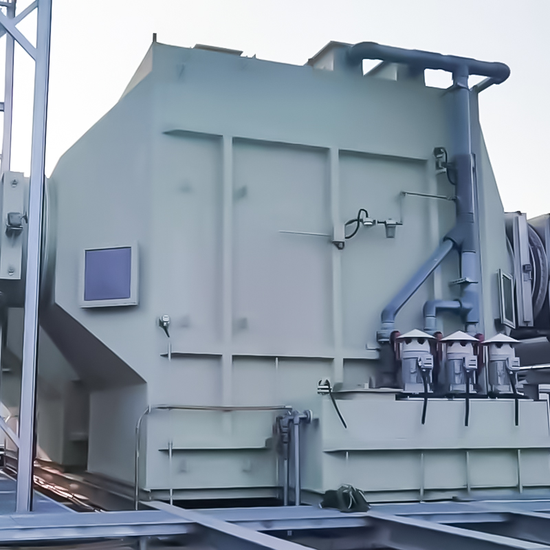 FRP vandret scrubber tårn