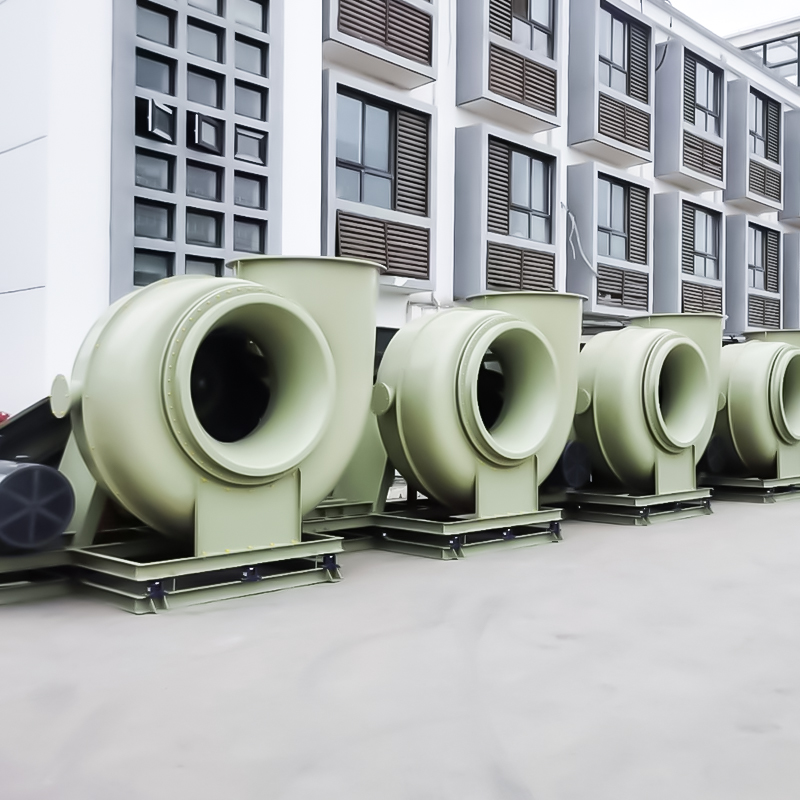 FRP mellem- og lavtryks anti-korrosionsventilatorer