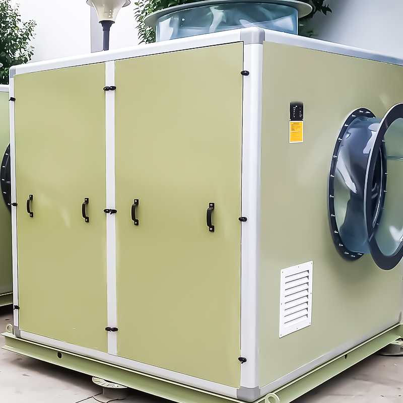 Glasfiber lydisoleret boksventilator