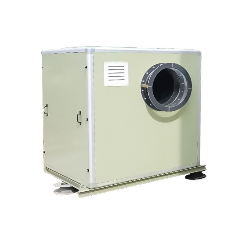 Glasfiber lydisoleret boksventilator